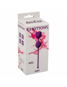 Kulki gejszy Vaginal Balls Emotions Foxy Purple - Kulki Gejszy Podwójne i Pojedyncze - 1 2