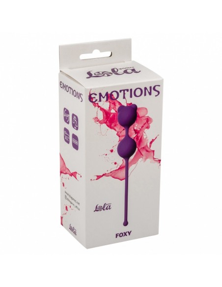 Kulki gejszy Vaginal Balls Emotions Foxy Purple - Kulki Gejszy Podwójne i Pojedyncze - 2
