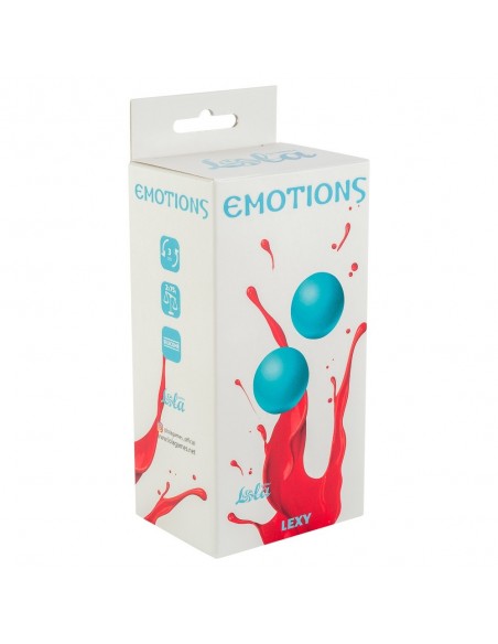 Kulki Gejszy do Ćwiczeń Mięśni Kegla - Emotions Lexy - Duże - Kulki Gejszy Podwójne i Pojedyncze - 2