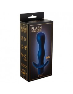 Korek analny Vibrating Anal Plug Flash Derby - Kulki i korki analne wibrujące - 1 2