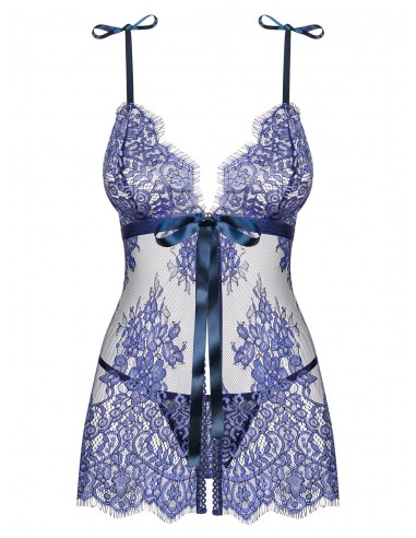 Flowlace Babydoll Niebieska   - Babydoll - 5