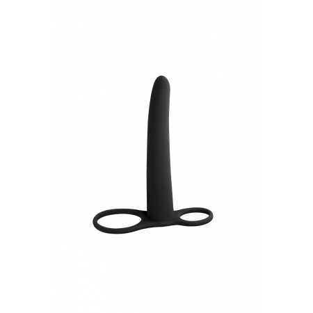 Pure Passion Gimlet Double Penetration Nozzle - silikonowa nakładka z podwójną penetracją, pierścienie 3 cm i 4,5 cm, długość ca - 2