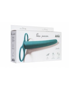 Strapon Double Penetration Nozzle Pure Passion Gimlet Green - Strap-ony, dilda na pasku bez wibracji - 1