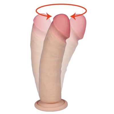 Wibrator obrotowy Boreasz 17,8 cm Jasnoróżowy - 1