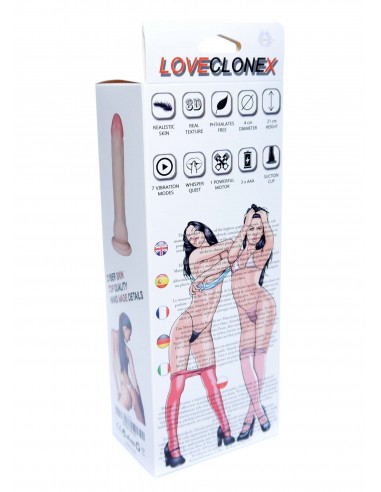 Realistyczny Wibrator z Cyberskóry Uranos Loveclonex  - Wibratory Realistyczne - 5