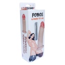 Wibrator Fobos 15 cm jasnoróżowy - 4