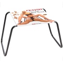 Stołek do seksu Incredible Sex Stool – stalowa rama z centralnym otworem w siedzisku, wymiary 60 × 43 × 38 cm - 3