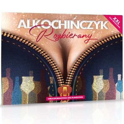 Alkochińczyk Rozbierany XXL – wielkoformatowa gra na wieczór panieński - 1