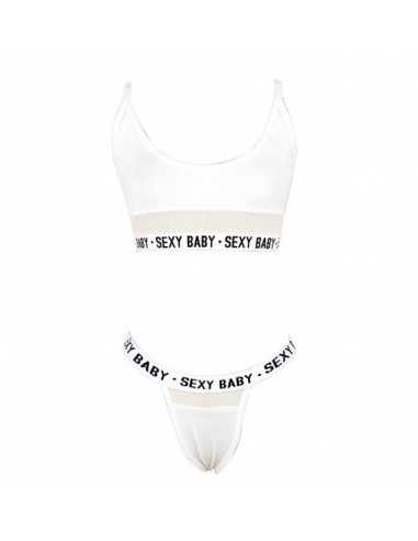 Komplet bielizny Kinky Pleasure - Sexy Lingerie - Medium - White Kpl02 - Komplety bielizny erotycznej - 2