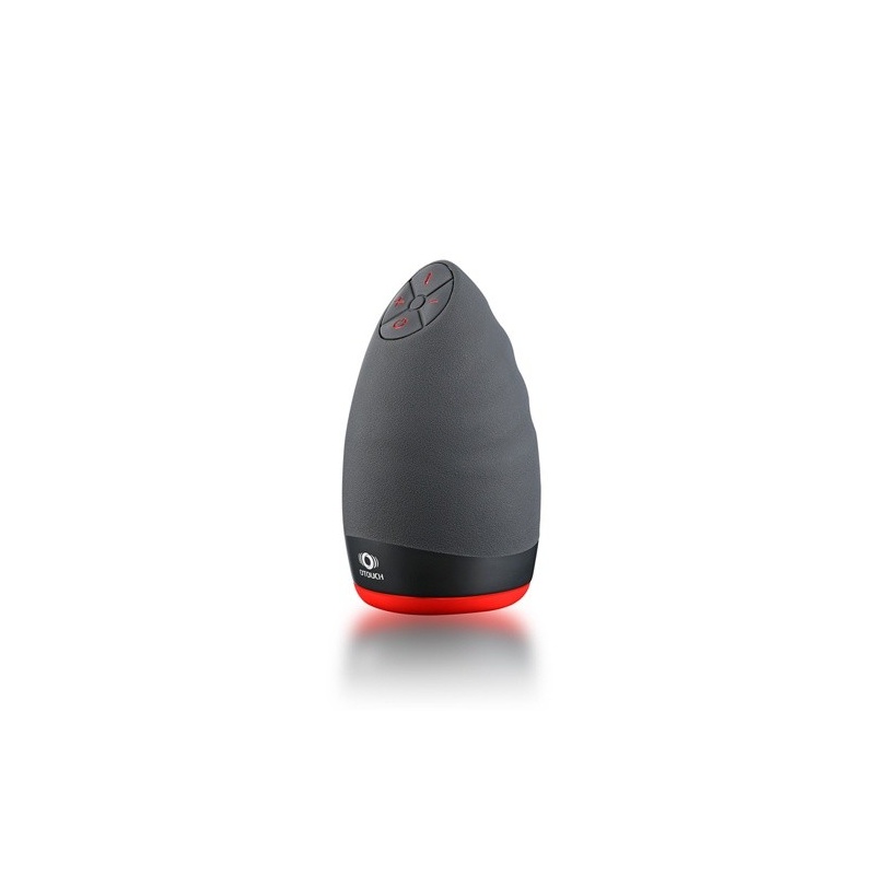 Chiven 2 Masturbator Wibrujący ze Stymulacją Oralną, Podgrzewanie do 40°C, 13,3 cm - 4