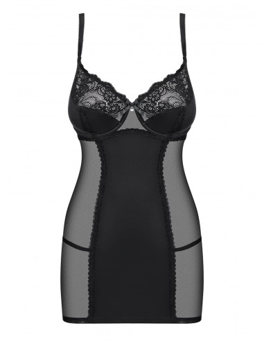 Bielizna Nocna Amallie Koszulka I Stringi  S/M - Koszule nocne - 5