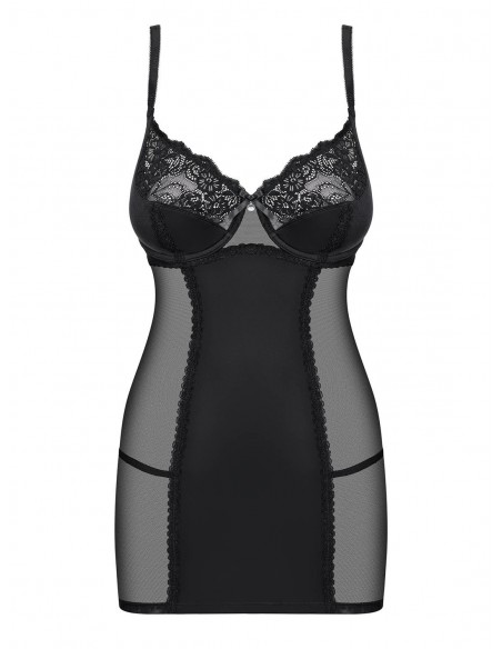 Bielizna Nocna Amallie Koszulka I Stringi  S/M - Koszule nocne - 5