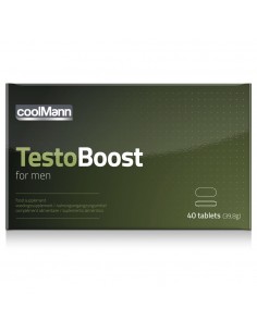 Coolmann testoboost 40 kaps. - Dłuższa i mocniejsza erekcja - 1