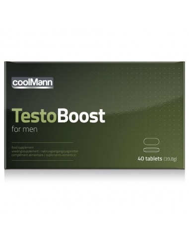 Coolmann testoboost 40 kaps. - Dłuższa i mocniejsza erekcja - 1