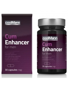 Coolmann Cum Enhancer 30 kaps. - Dłuższa i mocniejsza erekcja - 1