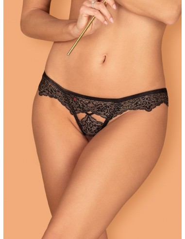 Kusząca bielizna Meshlove Figi Otwarte L/Xl - Figi - 5