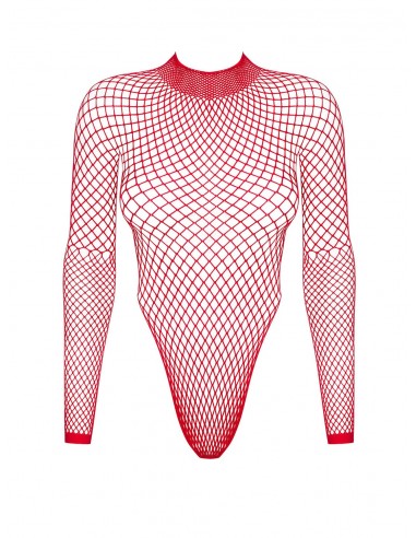 Seksowne Body W Gorącej Czerwieni B126 - Body - 5