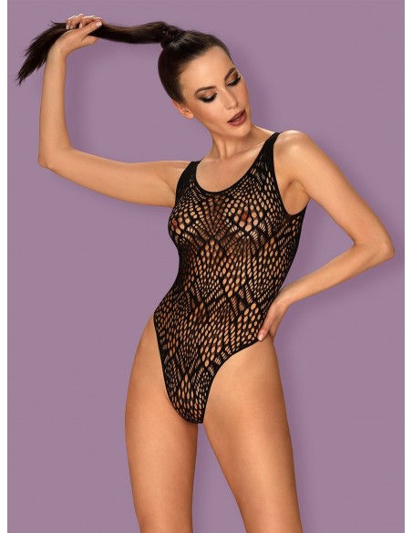 Body Z Odkrytymi Plecami B127 Czarne - Body - 3