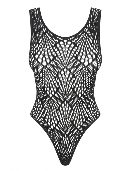 Body Z Odkrytymi Plecami B127 Czarne - Body - 5