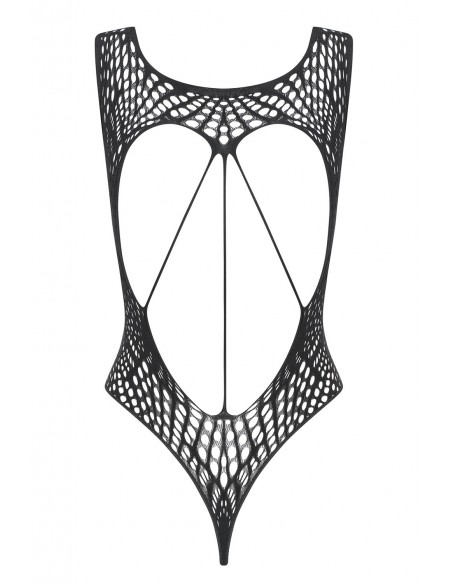 Body Z Odkrytymi Plecami B127 Czarne - Body - 6