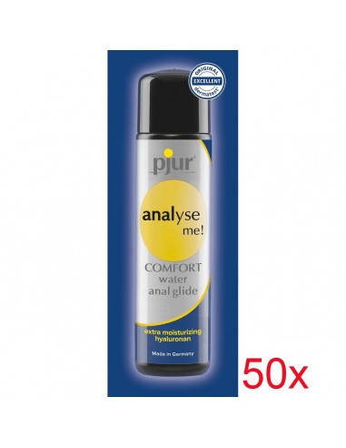Żel intymny Pjur Analyse Me! Comfort Glide 2 ml - 50 Sztuk - Lubrykanty na bazie wody - 1