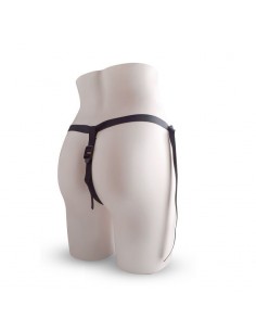 Strapon Cintura Regolabile Strap-On Purpe - Strap-ony, dilda na pasku bez wibracji - 1 2