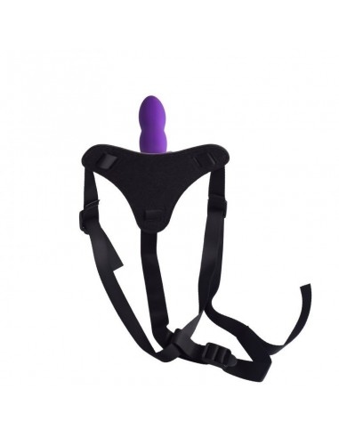 Strapon Cintura Regolabile Strap-On Purpe - Strap-ony, dilda na pasku bez wibracji - 5