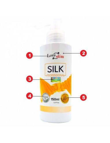 Lubrykant Lovestim Silk Gel 150 ml - Lubrykanty do seksu analnego - 5