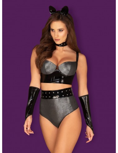 Komplet Bielizny Silveria S/M - Komplety bielizny erotycznej - 3