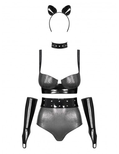 Komplet Bielizny Silveria S/M - Komplety bielizny erotycznej - 5