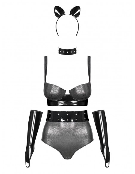 Komplet Bielizny Silveria S/M - Komplety bielizny erotycznej - 5