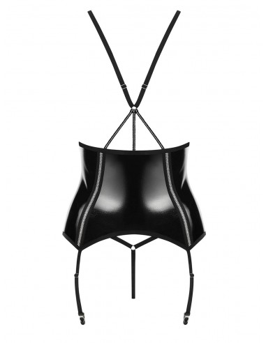 Zestaw  Stormea Gorset I Stringi Czarny - Komplety bielizny erotycznej - 6