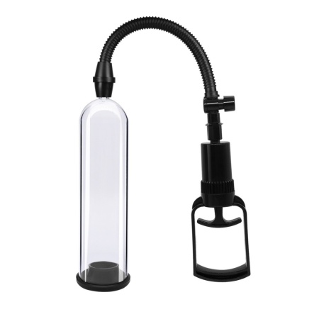 Pompka próżniowa Powerpump MAX 0.2 Black&Clear - ręczny mechanizm podciśnieniowy, przezroczysty cylinder ze skalą rozmiaru, sili - 2