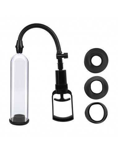 Pompka Erekcyjna Do Penisa Powerpump Max 0.2 Black/Clear - Pompki erekcyjne i powiększające penisa - 1