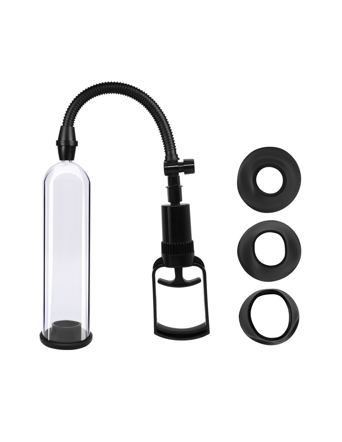 Pompka Erekcyjna Do Penisa Powerpump Max 0.2 Black&Clear