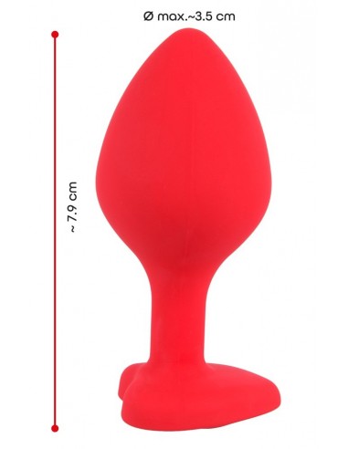Korek analny Butt Plug Silicone Plug medium - Korki analne silikonowe - 6