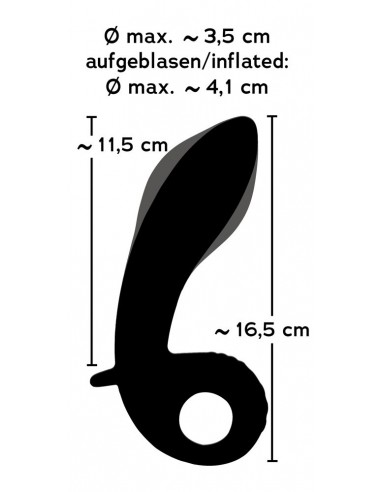 Stymulator punktu G Inflatable Vibrator - Wibratory Punktu G - 9