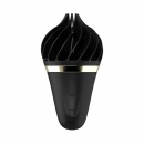 Satisfyer Sweet Treat (Black/Gold) - obrotowy stymulator łechtaczki z silikonem medycznym, długość 10,4 cm - 1