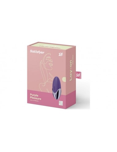 Stymulator łechtaczki Purple Pleasure Lay-On Vibrator - Stymulatory łechtaczki - 4