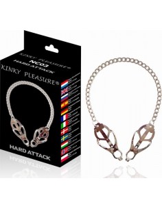Kinky Pleasure - Hard Attack - Klamry i klipsy na sutki - 1