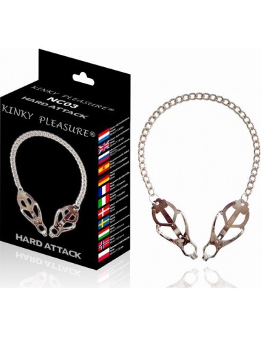 Kinky Pleasure - Hard Attack - Klamry i klipsy na sutki - 1