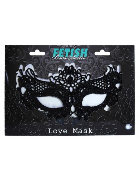 Maska - Opaska Na Oczy Love Mask - Boss Series Fetish - Opaski i maski na oczy - 3