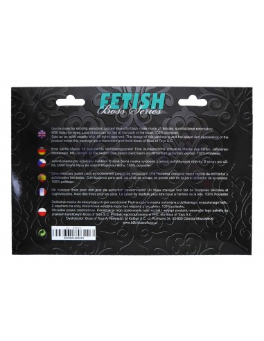 Maska - Opaska Na Oczy Love Mask - Boss Series Fetish - Opaski i maski na oczy - 4