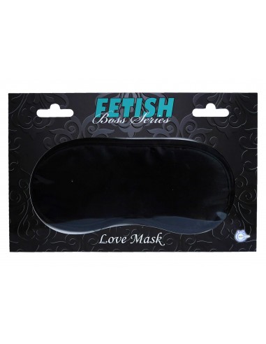 Maska - Opaska Na Oczy Love Mask Black - Opaski i maski na oczy - 2