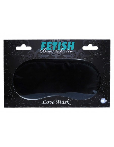Maska - Opaska Na Oczy Love Mask Black - Opaski i maski na oczy - 2