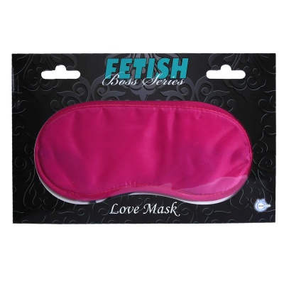 Maska - Opaska Na Oczy Love Mask Pink - 1 2