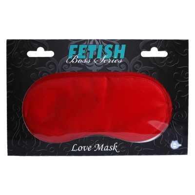Maska - Opaska Na Oczy Love Mask Red - 1 2