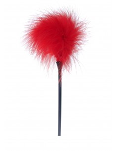 Piórko Do Łaskotania Feather Tickler Red - Boss Series Fetish - Piórka do łaskotania - 1
