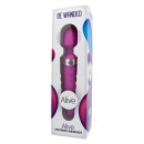 Stymulator BE WANDED Purple - bezprzewodowy masażer różdżkowy, 16 programów wibracji, 20 cm - 2