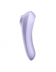 Sterowany Telefonem Pulsator Dual Pleasure (Mauve) - Stymulatory i wibratory dla par - 1 2